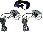 Custom Dynamics ProBeam LED Halo Fog Lamps For Indian Challenger 108 2020 Chrome Clear