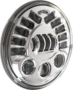 Custom Dynamics ProBeam Adaptive Headlamp For Harley Davidson FLSTSB 1584 2008-2011 Chrome Clear