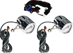 Custom Dynamics ProBeam LED Halo Fog Lamps For Indian Challenger 108 2020-2024 Chrome Clear