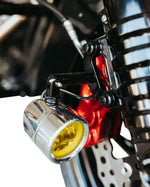 Custom Dynamics ProBeam LED Halo Fog Lights For Harley Davidson FLH 1868 2021 Chrome Yellow