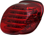 Custom Dynamics ProBeam Low-Profile LED Taillight Kit With Top Tag Light For Harley Davidson FLD 1690 2012-2013 Red