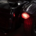 Custom Dynamics ProBeam Squareback LED Taillight Kit For Harley Davidson FLD 1690 2012-2013 Smoke