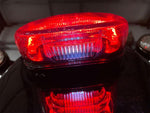 Custom Dynamics ProBeam Low Profile LED Taillight with Bottom Window For Harley Davidson FLD 1690 2012-2013 Rear Smoke