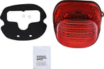 Custom Dynamics ProBeam Low Profile LED Taillight with Bottom Window For Harley Davidson FLD 1690 2012-2013 Rear Red
