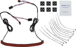 Custom Dynamics Integrated Taillight with Turn Signals For Harley Davidson FLFB 1750 2018-2020 Red