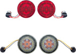 Custom Dynamics ProBeam Front and Rear Turn Signal Conversion Kit For Harley Davidson FLD 1690 2012-2013