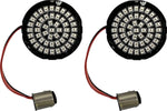 Custom Dynamics Genesis 4 Red Ring LED Turn Signal Inserts For Harley Davidson FLFB 1750 2018-2019 Rear