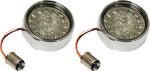Custom Dynamics Turn Signal Insert For Harley Davidson FLFB 1750 2018-2020 Rear Chrome Smoke