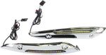 Custom Dynamics Genesis 4 Dynamic LED Road Glide Windshield Trim For Harley Davidson FLTRK 1868 2020-2024 Chrome Smoke