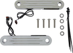 Custom Dynamics ProBeam Dynamic Strips V2 Front Turn Signals For Harley Davidson FLH 1868 2021 Chrome Smoke
