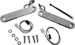 Custom Dynamics ProBeam Dynamic Strips V2 Front Turn Signals For Harley Davidson FLHT 1584 2007-2008 Chrome Smoke