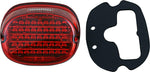 Custom Dynamics Low Profile LED Taillight For Harley Davidson FLD 1690 2012-2013 Rear Red