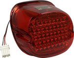 Custom Dynamics Low Profile LED Taillight For Harley Davidson FLD 1690 2012-2013 Rear Red