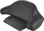 Saddlemen Roadsofa Pillow Top Backrest Pad Cover For Harley Davidson FLHR 1584 2007 - Black