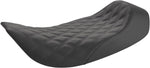 Saddlemen Renegade Lattice Stitch Solo Seat For Harley Davidson FLHR 1340 1997-1998 - Black