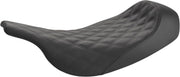 Saddlemen Renegade Lattice Stitch Solo Seat For Harley Davidson FLHT 1340 1997-1998 - Black
