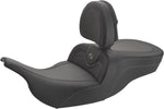 Saddlemen Roadsofa Carbon Fibre Seat For Harley Davidson FLHT 1340 1997-1998 - Black