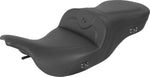 Saddlemen Heated RoadSofa Black Stitching Seat For Harley Davidson FLHT 1340 1997-1998 - Black