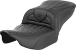 Saddlemen Roadsofa Perforated Seat For Harley Davidson FLHX 1923 2024 - Black