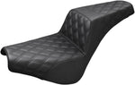 Saddlemen Step Up Lattice Seat For Harley Davidson FLDE 1750 2018-2020 - Black