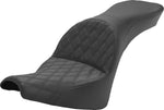 Saddlemen Explorer Lattice Stitch Seat For Harley Davidson FXBBS 1868 2022-2024 - Black