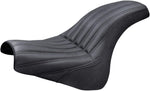 Saddlemen Knuckle 2 Up Seat For Harley Davidson FXFB 1750 2018-2019 - Black