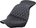 Saddlemen Explorer Lattice Stitch Seat For Harley Davidson FLSB 1750 2018-2024 - Black