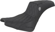 Saddlemen Pro Series SDC Performance Gripper Lumbar Seat For Harley Davidson FLDE 1750 2018-2020 - Black