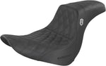 Saddlemen Pro Series SDC Performance Grip Seat For Harley Davidson FLSB 1750 2018-2024 - Black