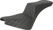 Saddlemen Step Up Front Lattice Stitch Seat For Harley Davidson FXBB 1750 2018-2020 - Black