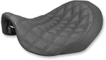 Saddlemen Renegade Lattice Stitch Solo Seat For Harley Davidson FLD 1690 2012-2013 - Black