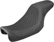 Saddlemen Speed Merchant Pro Series Diamond Seat For Harley Davidson FLD 1690 2012-2013 - Black