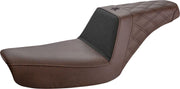 Saddlemen Unknown Industries Performance Gripper Seat For Harley Davidson FXD 1340 1996-1998 - Brown