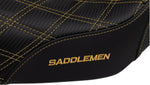 Saddlemen Pro Series SDC Performance Grip Seat For Harley Davidson FLD 1690 2012-2013 - Black/Gold