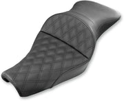 Saddlemen Explorer Lattice Stitch Seat For Harley Davidson XL 1200 C 2007-2020 - Black
