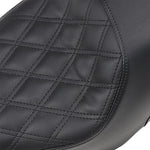 Saddlemen Profiler Lattice Stitch Seat For Harley Davidson XL 1200 C 2004-2020 - Black