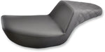 Saddlemen Step Up Seat For Harley Davidson FXLR 1340 1987-1994 Rear Lattice Stitch - Black