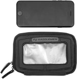 Saddlemen E-Pak Magnetic Pouch Tank Bag - Black/Clear