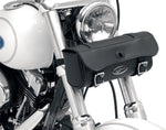 Saddlemen Drifter Front Tool Bag - Black/Chrome 11"