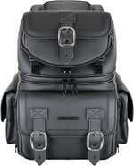 Saddlemen BR3400D Sissy Bar Bag - Black/55.7L