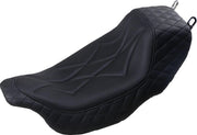 Mustang Revere Journey Solo Seat For Harley Davidson FLH 1868 2021 - Black