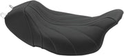 Mustang Revere Journey Solo Seat For Harley Davidson FLH 1868 2021 - Black Grey
