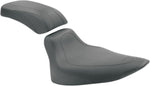 Mustang Tripper Synthetic Leather Solo Seat For Harley Davidson FLST 1450 Heritage Softail 2006 (US Models) - Black