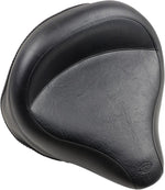 Mustang Wide Vintage Solo Seat For Harley Davidson FLST 1340 1987-1990 - Black