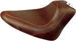 Mustang Wide Tripper Solo Seat For Harley Davidson FLS 1690 2012-2016 - Brown