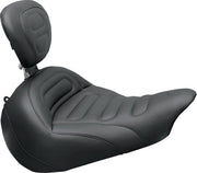 Mustang Solo Touring Breakout Seat For Harley Davidson FXSB 1690 2013 - Black