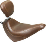 Mustang Wide Tripper Seat For Harley Davidson FLDE 1750 2018-2020 - Brown