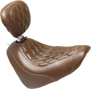 Mustang Wide Tripper Solo Seat For Harley Davidson FXFB 1750 2018-2019 - Brown