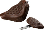 Mustang Wide Tripper Solo Seat For Harley Davidson FXBB 1750 2018-2020 - Brown