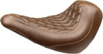 Mustang Wide Tripper Solo Seat For Harley Davidson FLSB 1750 2018-2021 - Brown